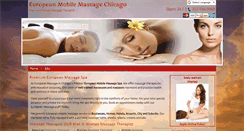 Desktop Screenshot of europeanmobilemassagechicago.com