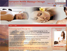 Tablet Screenshot of europeanmobilemassagechicago.com